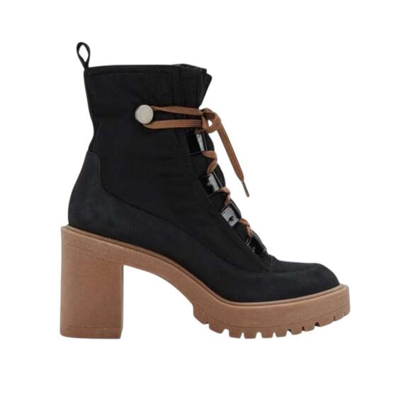 Dolce Vita Shoes - Dolce Vita Celida Black Ankle Boots Womens Size 9.5 Lug Sole Gorpcore Rugged